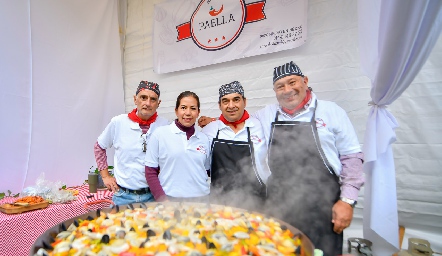  Francisco Samayoa, Karla Martínez, Felipe Vázquez y Ernesto Izar.
