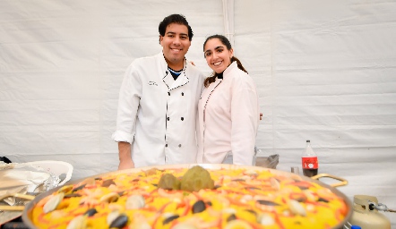  José Luis y Paulina Suárez. 