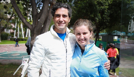  Rafael Lebrija y Sofía Torres.