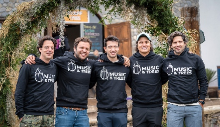 Los organizadores de Music & Trees.