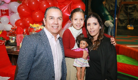  Jaime Villegas, Elena Villegas y Elena Meade.