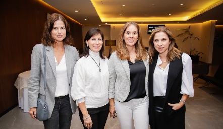  Paulina Zermeño, Rosalba Castillo, Gabriela Aranda y Mayra Ortega.