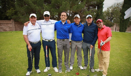  Asdrúbal Irurso, Jesús Medellín, Jorge Álvarez, Juan Barbosa, Jorge Torre y Armando Zuñiga.