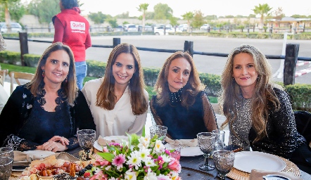  Marcela Payán, Gloria Medina, Adriana Ocaña y Karina Vita.