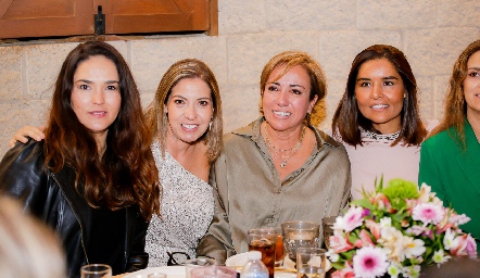  Ana Paula Valdés, Cecilia Limón, Karina Ramos y Lorena Torres.