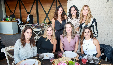  Claudia Artolózaga, Anilú Enríquez, Erika Olivares, Gris Reynoso, Verónica Escobedo, Gaby Acosta, y Mariel Quevedo.
