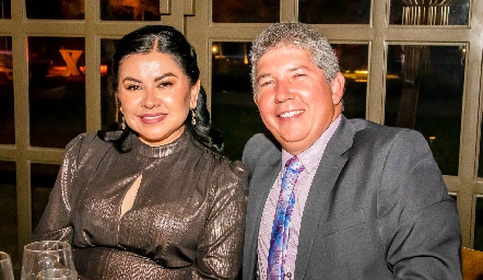   Melissa Castillo y José Fermín Urrutia.