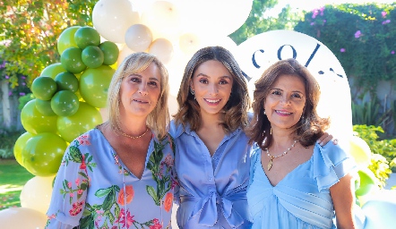 Maru Bárcena, Adri de la Maza y Patricia Silos.