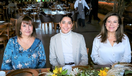  Terre Barrera, Montse Silos y Olga Lilia Contreras.