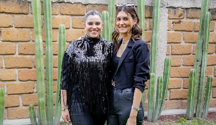  Cassandra Nava y Natalia Gárate.