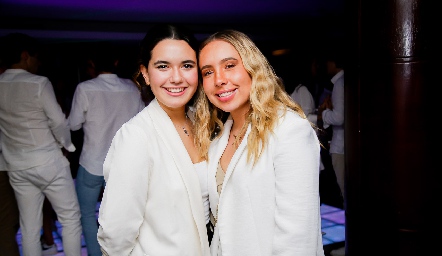  Montse Hampshire y Ana Isa Jonguitud.