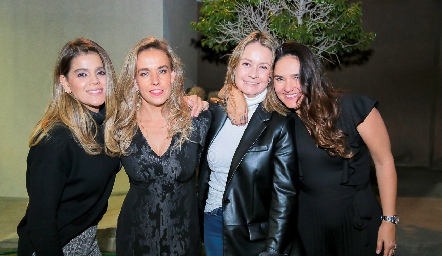  Yezmín Sarquis, Mónica Torres, Gaby Artolózaga y Ana Paula Valdés.
