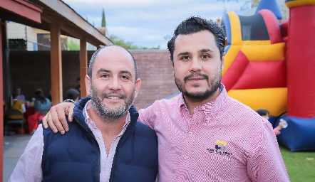  Hugo Humara y Jerry Delgadillo.