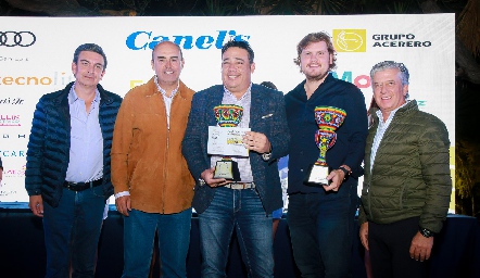  Emmanuel Guevara y Sebastián Hernández, campeones categoría “A”.