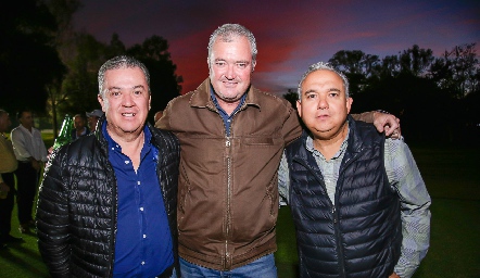  Miguel Bárcena, Juan Hernández y Jorge Villarreal.