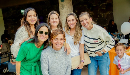  Fernanda Castillo, Isa López, Daniela Llano, Sofía Múzquiz, Anilú Enríquez y Ale Alcalde.