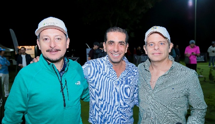 Horacio Lizaola, Carlos Chevaile y Juan Carlos Feres.
