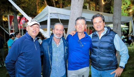  Carlos González, Luis Medlich, Toño Mendizábal y Eduardo Gómez.