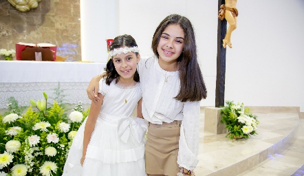  Luciana y Valentina Arredondo.