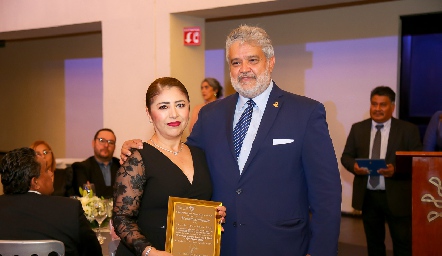  Edna Adriana Santoyo y José Néstor Garza.