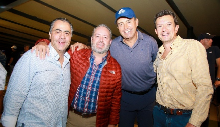  Alejandro Anaya, Daniel Carreras, Fernando Pérez y Héctor Salas.