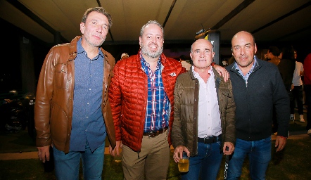  Federico Alcalde, Daniel Carreras, Tomas Alcalde y Marcelo Basurto .