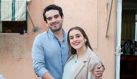  Sebastián Viesca y Pamela Robert.