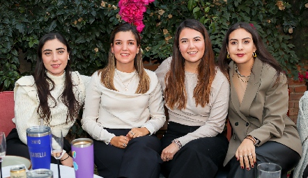  Isabela Zollino, Mimí Navarro, Diana Villanueva e Isabela Castelo.