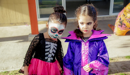  María Paula Acebo y Lucía Garza.