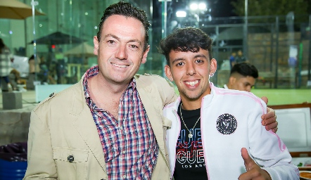 Ulises Artolózaga y Santiago Vidavere.