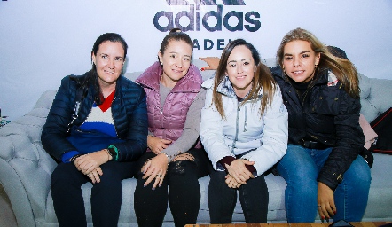  Vanessa Chávez, Mónica de Alba, Martha Contreras y Maribel Torres.
