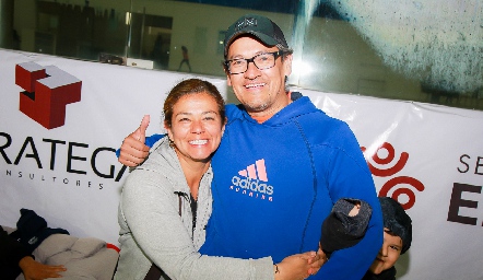  Berenice Martínez y Rorro Sánchez.