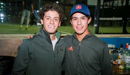  Marcelo Castillo y  Santiago Siller.