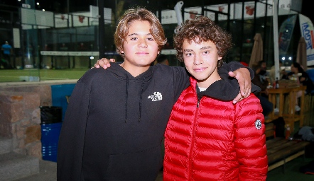  Juan Pablo Wagner y Santiago Torre.