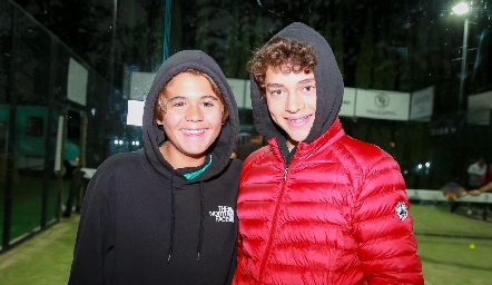  Juan Pablo Wagner y Santiago Torre.