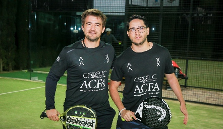  Carlos Zermeño y Miguel Regalado.