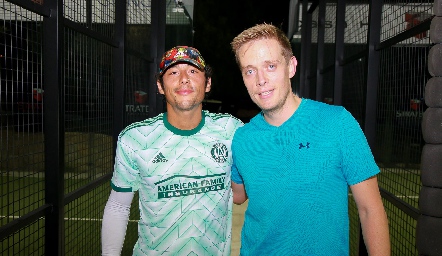  Alejandro Abud y José Carlos González.