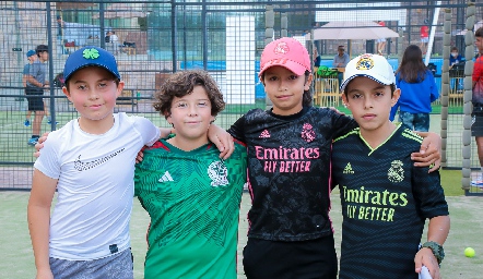  Jero Septiem, Juan Carlos Guerra, Marcelo Estrada y Arturo González.