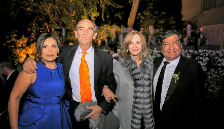  Tita Ruiz, Jaime Borbolla, Jana González y René Díaz.