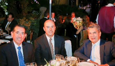  Félix Bocard, Fernando Pérez y Julio Castelo.
