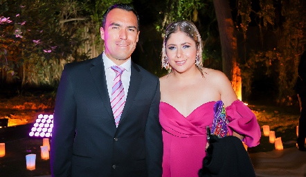  Mario Muñoz y Cindy López.