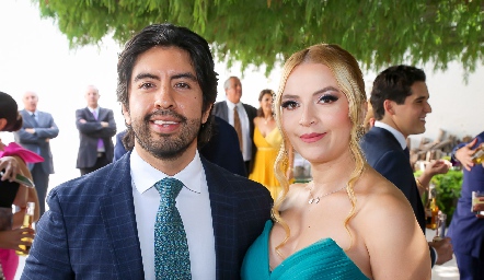  José Manuel Fajardo y Fanny Espinoza.