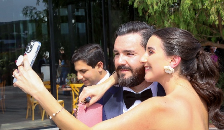  Luis Alberto Mahbub y Claudette Villasana.