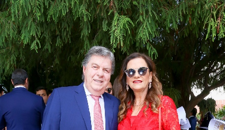  Juan Carlos y Raquel Valladares.