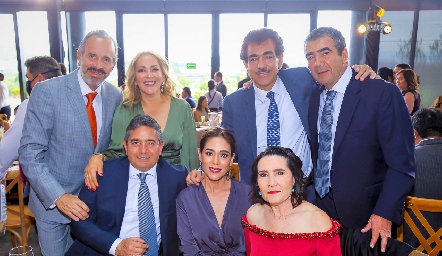  Francisco de la Rosa, Claudia del Pozo, Gabriel Torres, Horacio Tobías, Gerardo Rodríguez, Maribel Lozano y Lula López.