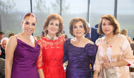 Griselda Rodríguez, Eva Mahbub, Griselda Tamez e Irene Rangel.