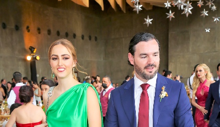 Vero Sojo y Luis Antonio Mahbub.