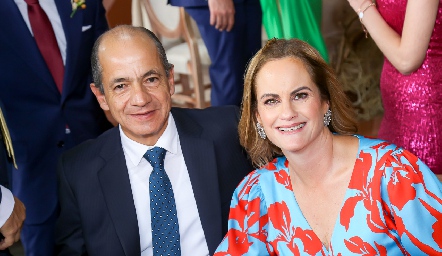 Elías Abud y Rocío Gómez.