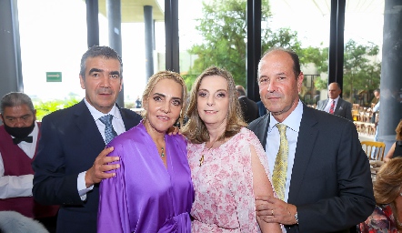  Mimí Hinojosa, Horacio Tobías, Charo Valladares y Oscar Gaviño.