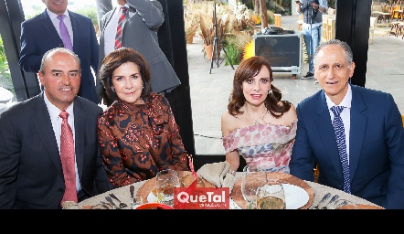  Fernando Pérez, Coco Mendizábal, Alicia Gallegos y Víctor Medlich.